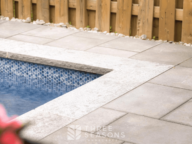 Silver Grey Coping Three Seasons