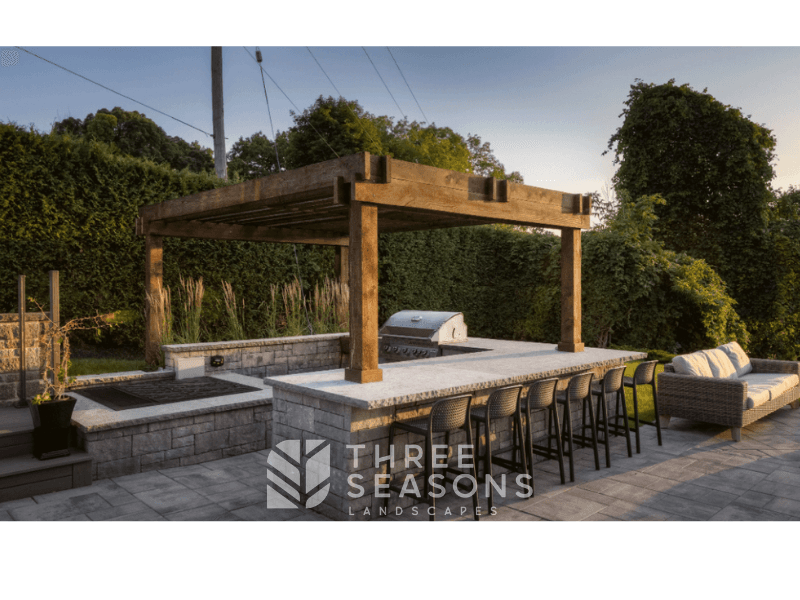 Silver Grey Counters Three Seasons