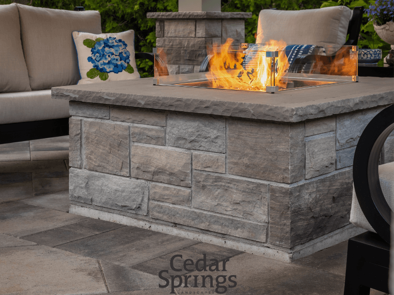 slate grey counter